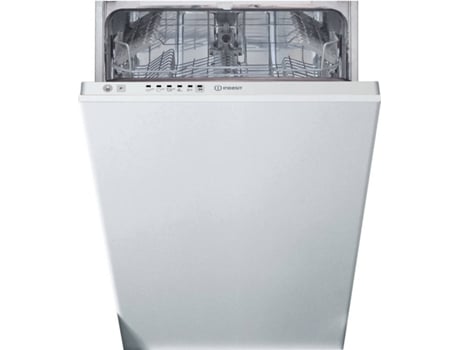 Lavavajillas Integrable INDESIT DSIE 2B10 (10 Cubiertos - 44.8 cm - Panel Blanco)