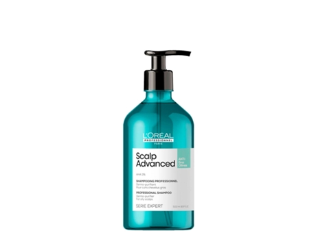 Se Scalp Advanced Champú Antigraso 500Ml LOREAL