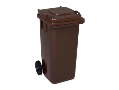 Cubo de Basura JESTIC 120L Marrón