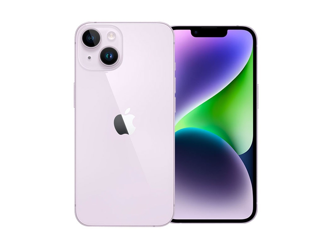 iPhone 14 APPLE (Reacondicionado Como Nuevo - 6 GB - 128 GB - Morado)