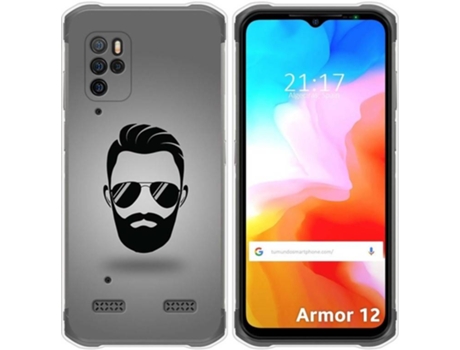 Carcasa Ulefone Armor 12 5G TUMUNDOSMARTPHONE Dibujos Barba Multicolor