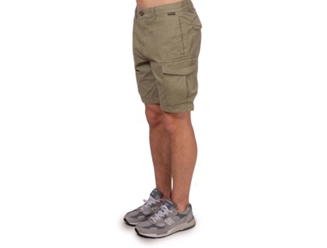 Bermuda de Hombre NAPAPIJRI Algodón Verde (numeric32)