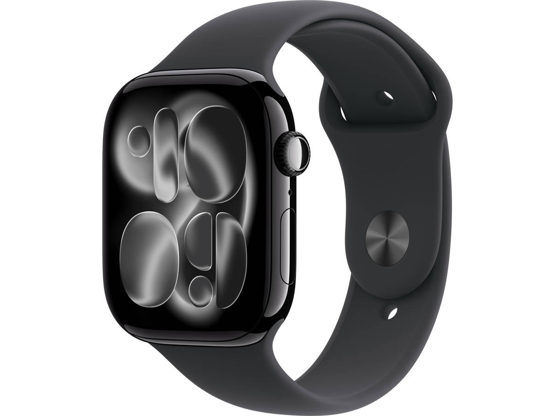  APPLE Watch Series 11 GPS 46 mm Negro Azabache Aluminio con Correa Deportiva Negro (Tamaño S/M)
