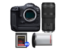 Canon Eos R3 + Rf 100-400mm F/5.6-8 Is Usm + 2 Sandisk 256gb Extreme Pro Cfexpress Type B + Canon Lp-e19 + Ebook Pricedirect