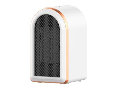 Calefactor Eléctrico TRUMSHOP para Uso Doméstico Portátil Blanco