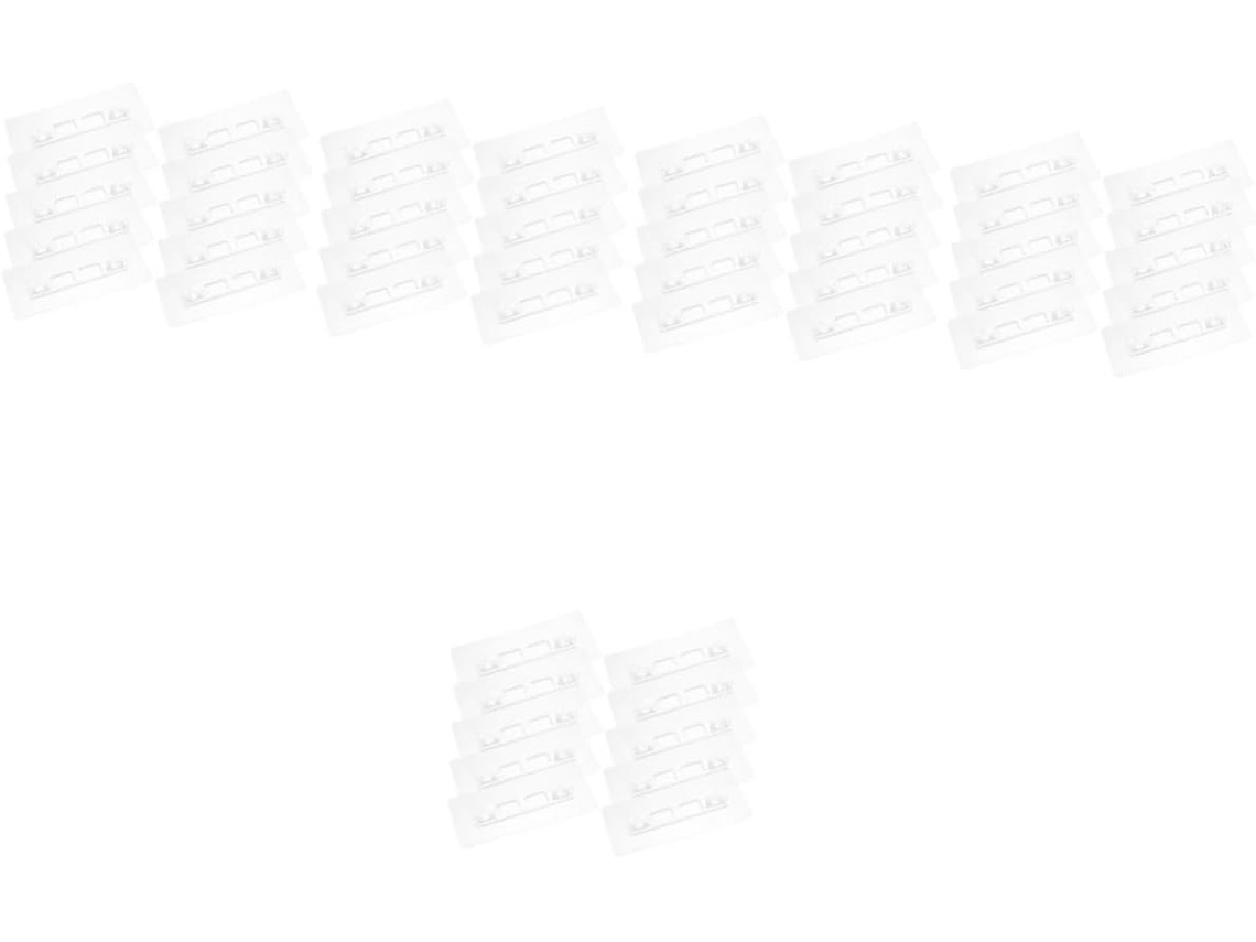 Soportes Adhesivos Para Estantes, 60 Piezas, Montaje En Pared, No Requiere Perforación.