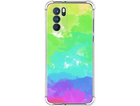 Carcasa Oppo Reno 6 Pro 5G TUMUNDOSMARTPHONE Acuarela 03 Multicolor