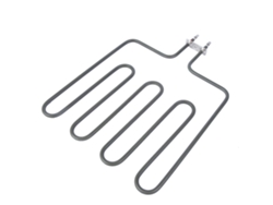 Elemento calefactor de acero inoxidable para horno de sauna eléctrico, componente recto