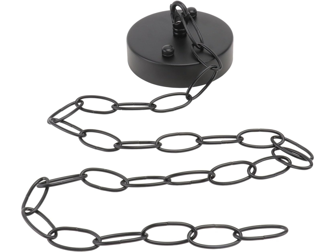Cadena De Suspensión Para Lámpara Diy, Hierro Resistente Con Placa De Techo, Decoración De Interiores