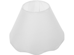 Lámpara De Mesa De Tela Blanca Suave E27 Cm
