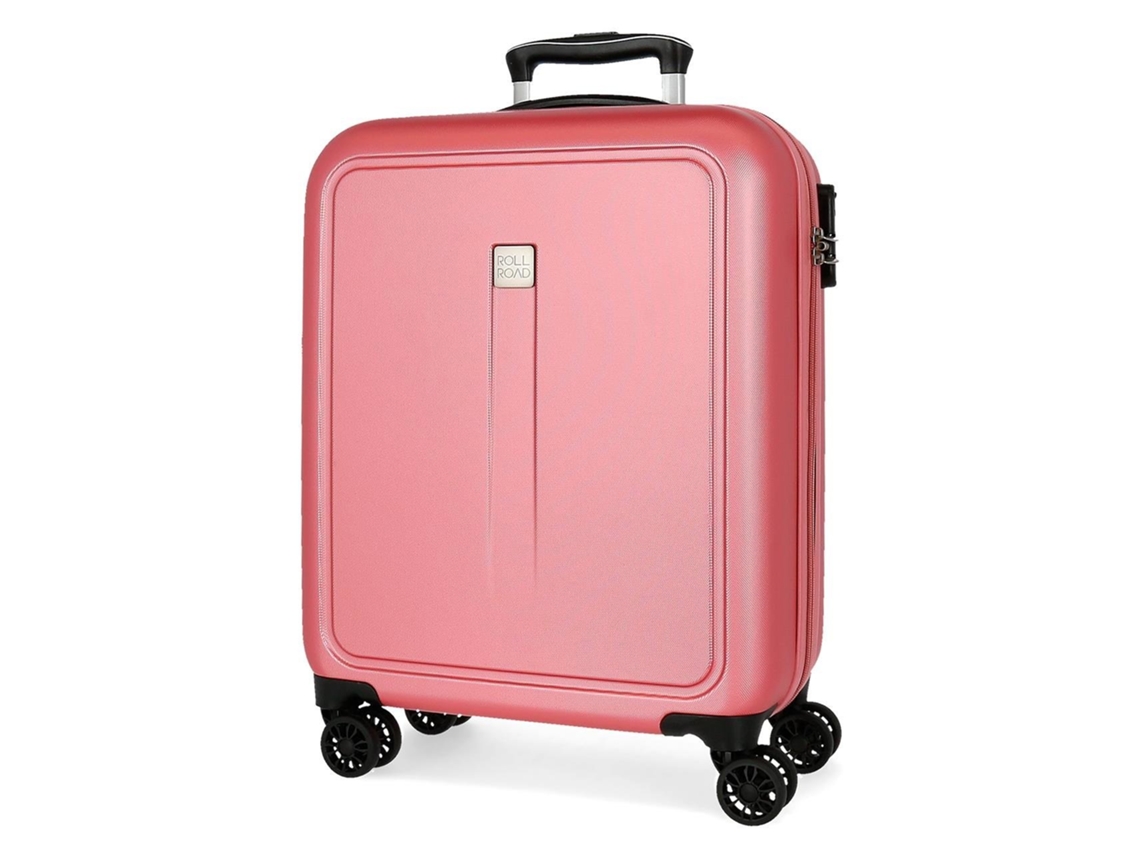 Maleta de Cabina ROLL ROAD Camboya Rosa Claro (40x55x20cm - 37L)
