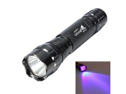 Linterna UV de 3 W, 1 x XPE, 600 lúmenes, 5 velocidades