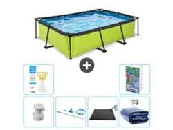 Exit-toys Piscina Exit Retangular - 300x200x65 Cm - 7-peças S235