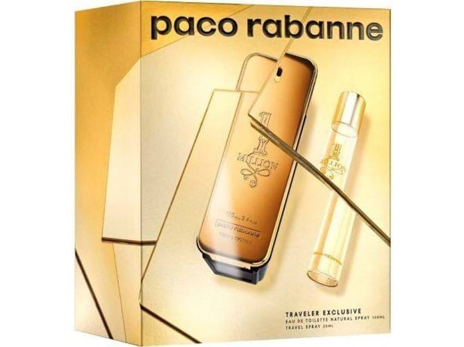 Cofre de Perfumes PACO RABANNE 1 Million Traveler Exclusive Eau de Toilette (100 ml)