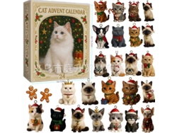 Caja Sorpresa De Bulldog Francés Para Gatos, Estilo Retro, 2025