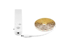 2026-luz Led Con Sensor De Movimiento Inalámbrico 1m 2m 3m Batería Para Cama Armario Gabinete Escaleras Pasillo Luz Nocturna