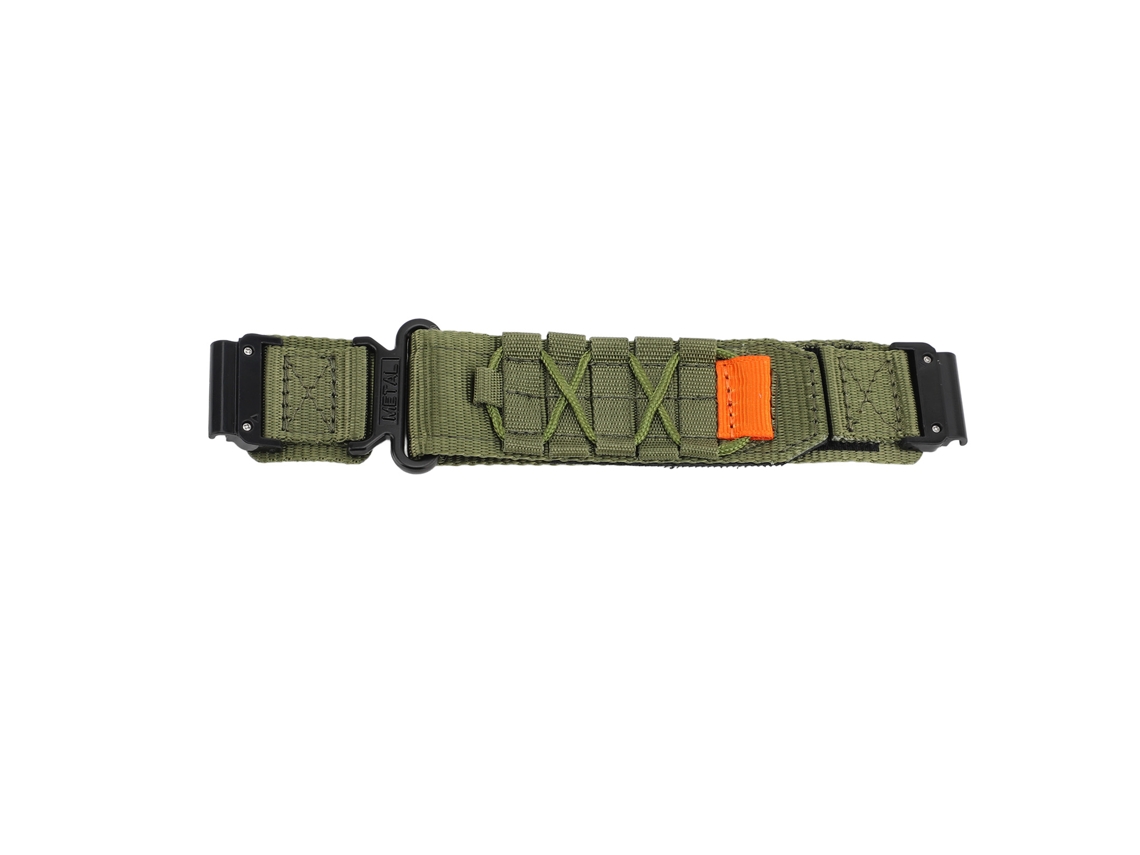 Correa De Nailon De 22 Mm Para Fenix ​8 47mm/7/6/5 Epix Gen 2 Quatix 7 6 5 Od Green
