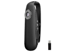 Cámara corporal policial portátil con vídeo, cámara portátil 1080p, minicámara con enchufe europeo. TAISHENGDA