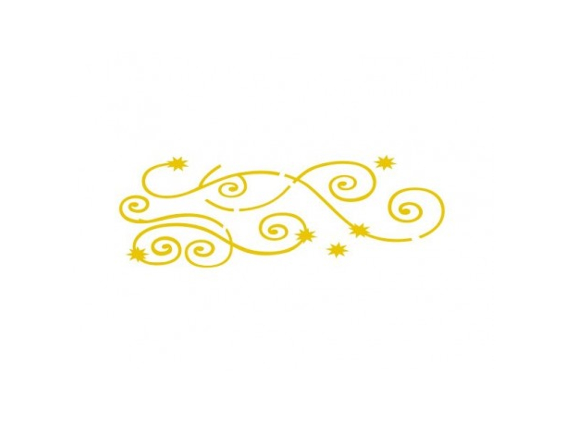 Plantilla 16x5cm Arabescos 1 300061213 Acrilex