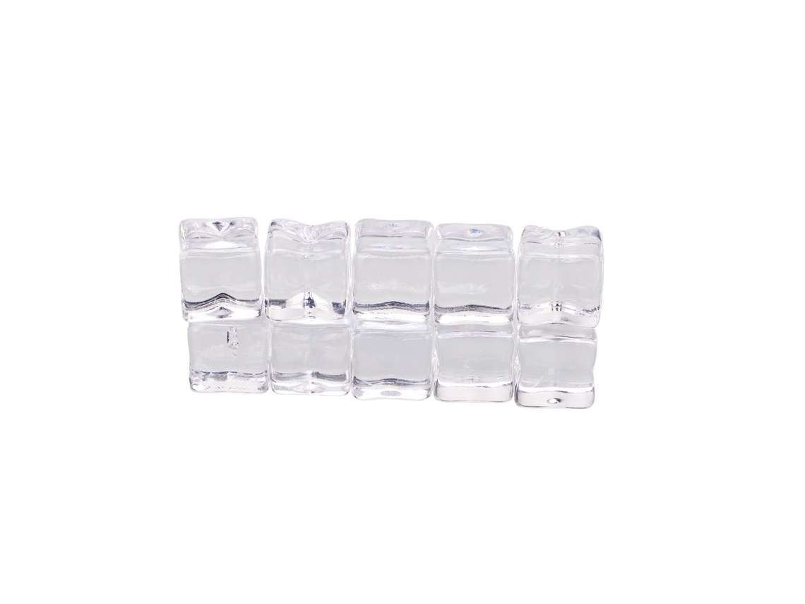 Cubitos de hielo artificiales decorativos reutilizables