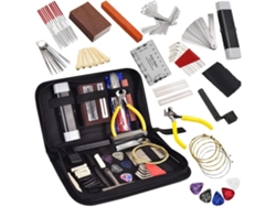Kit De Herramientas Para Guitarra De 72 Piezas Con Estuche Y Regla De Medición.
