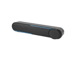 Barra de sonido con cable, altavoz, control táctil, sonido envolvente de alta fidelidad, evita el sonido magnético, USB 2.0, con cable, para computadoras de escritorio.