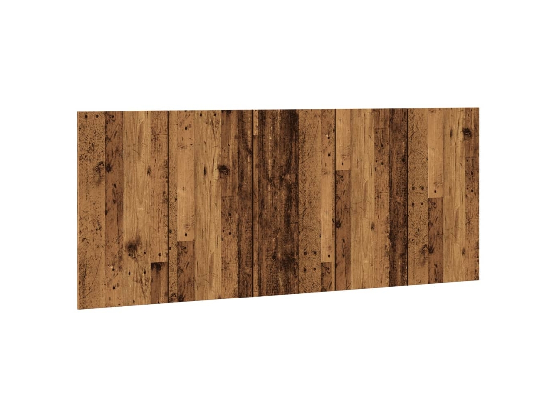 Cabecero de cama MAISON EXCLUSIVE, derivados de la madera, madera vieja, 200x1,5x80 cm