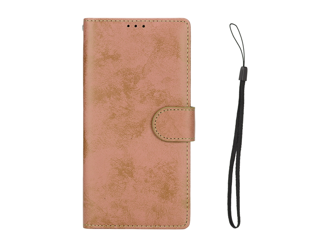 Capa Para Celular 2 Em 1 Magnética Anti-impacto Removível Multifuncional Plegável Carteira Para S22 Ultra Marrom