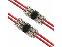 12 Conectores De Cable Eléctricos H De 2 Pines, Conectores Rápidos Para Cable 20/22 Awg Para Coche, Luz
