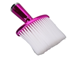 Brocha de afeitar para cuello Duster Electrodepósito Rojo Rosa