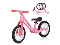 Bicicleta de equilibrio plegable Fold X Chipolino rosa