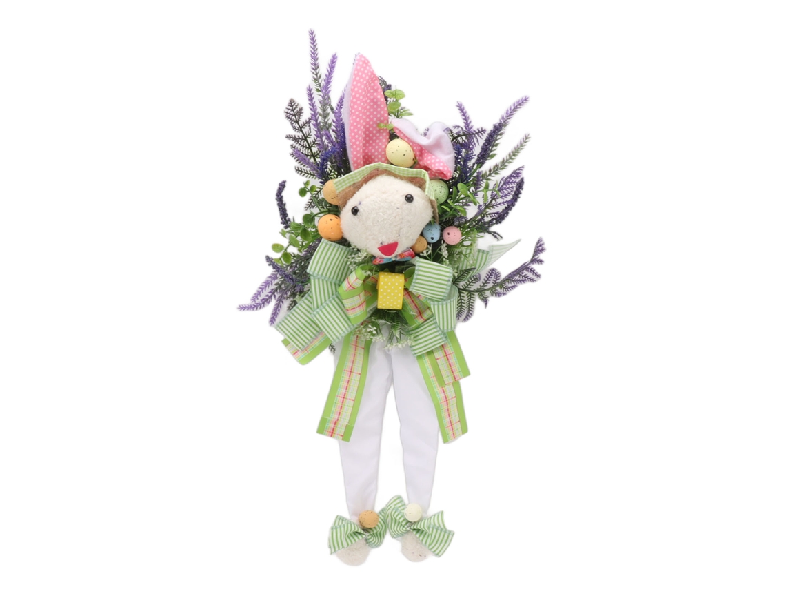 Decoración De Pared Colgante Con Forma De Conejo De Juguete Para Pascua, De Plástico Ligero, Decorativa Para El Hogar, El Jardín Y La Oficina.