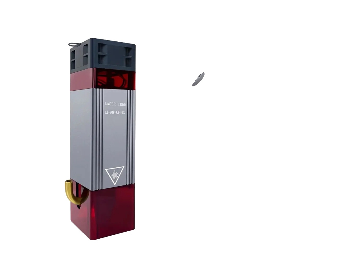 Módulo de grabado láser, potencia óptica de 10 W, 3 placas de enfoque fijo, kit LT-80W-AA-Pro, cabezal láser de 24 V