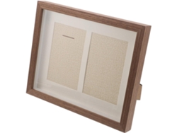 Soporte de madera para medallas, 25 unidades, caja colgante única, almacenamiento multifuncional, decoración elegante, cm GOKOCO