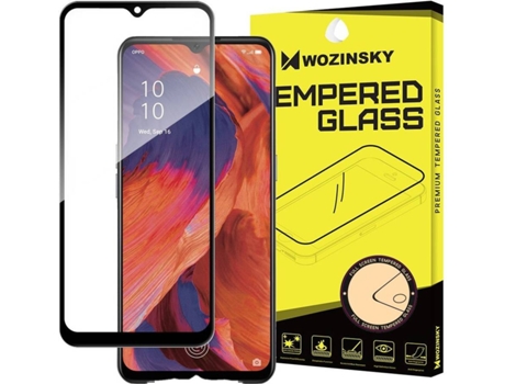 Protector Cristal Templado Oppo A73 Lmobile Full Cover Negro