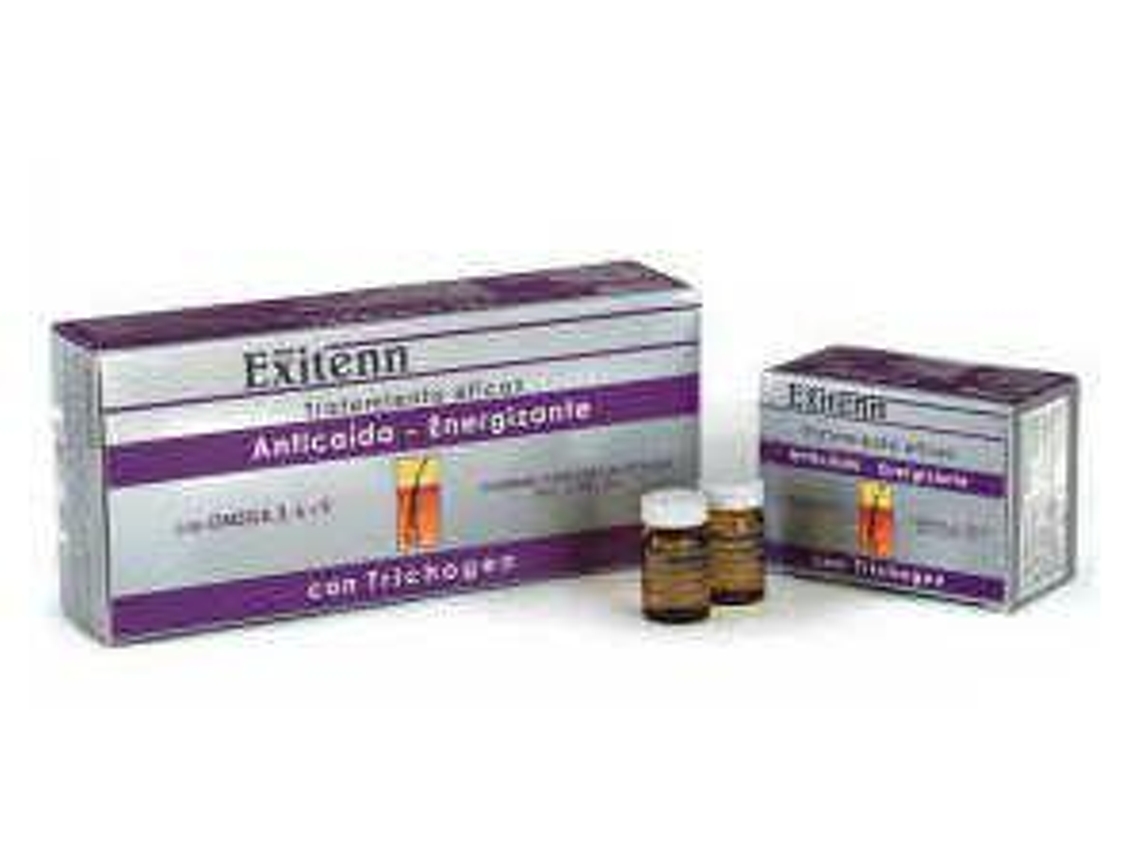 Ampollas Anticaida para el Pelo EXITENN PROFESSIONAL Trichogen Energizante (12x7 ml)