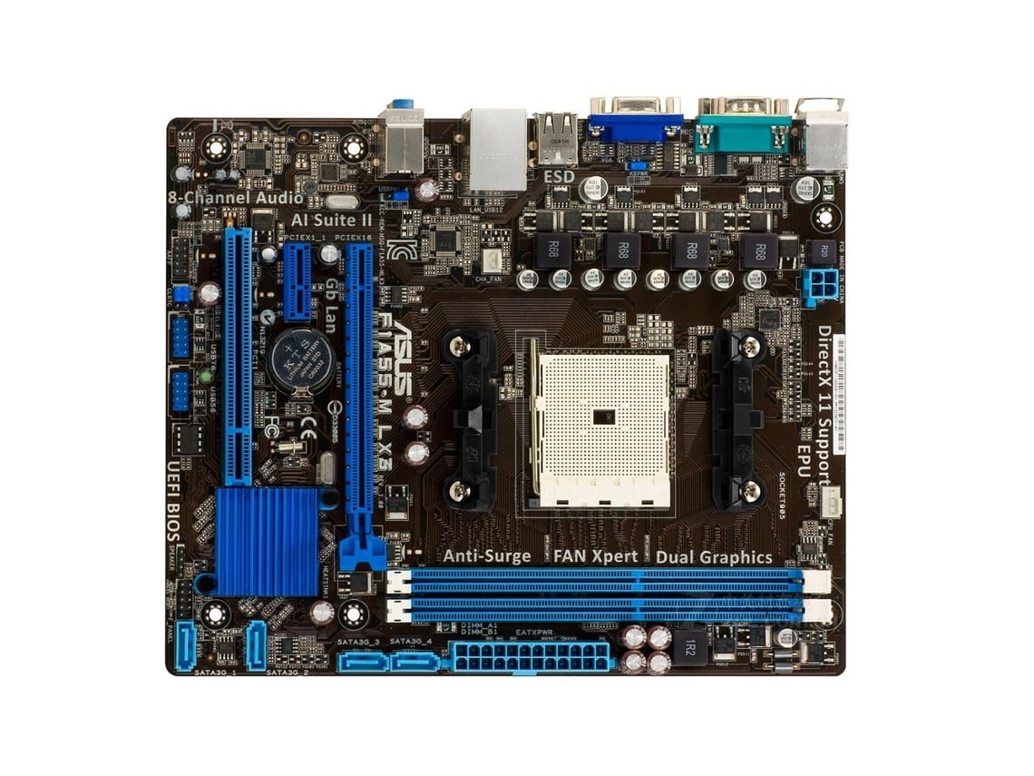 Placa Base Asus F1a55-m Lx3(socket Fm1 - Amd A55 - Ddr3 - Micro Atx)