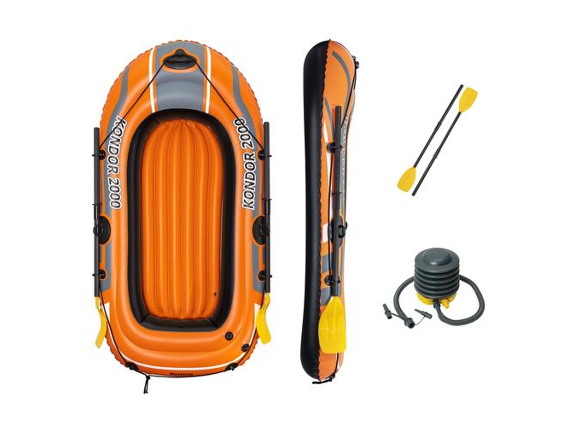 Bestway Juego de bote inflable Kondor 2000 Set 188x98 cm