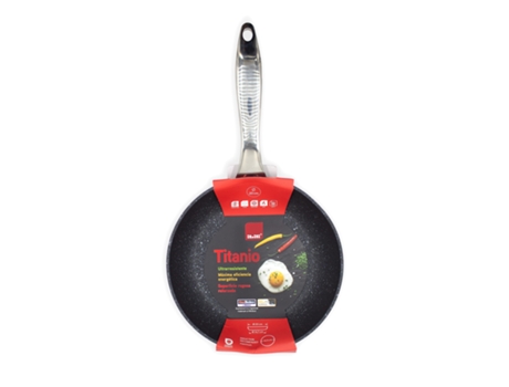 Freidora de Roca Roja de 20 cm
