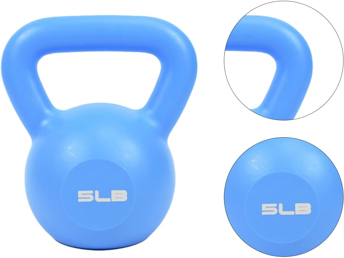 Kettlebell De Fitness, Poignée Confortable, Fond Stable, Polivalente Para Los Ejercicios