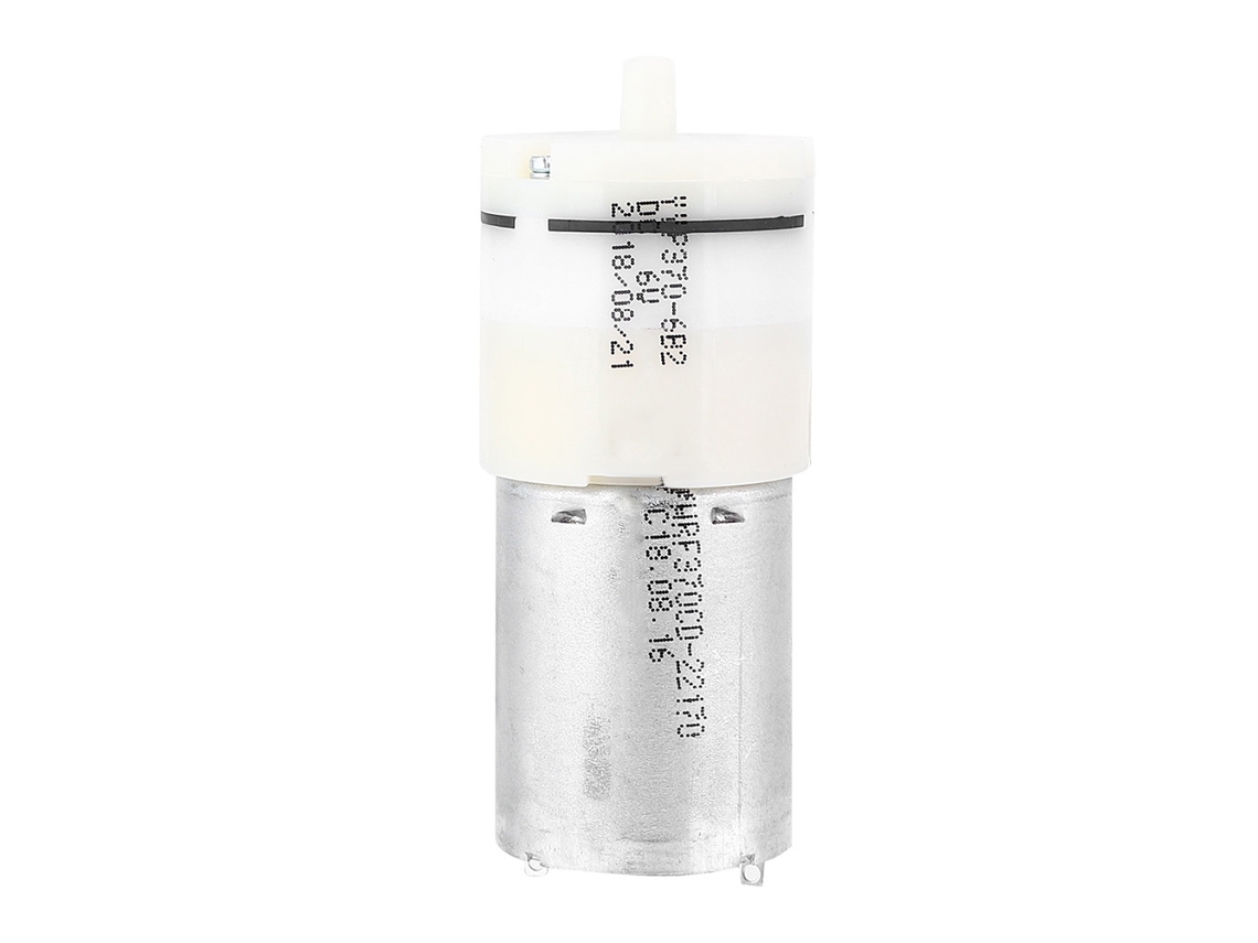 Bomba Inflador 3~6vdc Bajo Ruido 60db Motor 25mm 53kpa 7.7psi Portátil Micro Mini