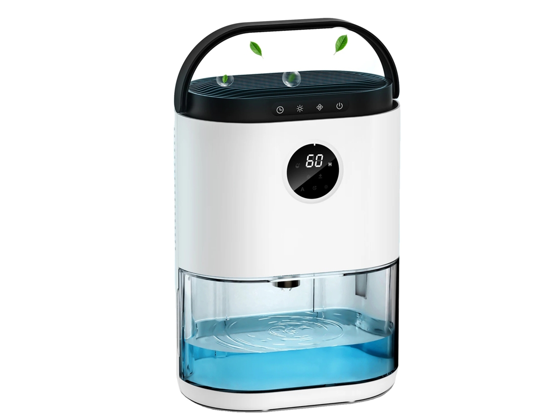 Deshumidificador, capacidad de 2300 ml, descongelación automática, funcionamiento ultrasilencioso, Cs02 OEM