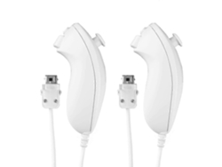 Paquetes de control Nunchuk para Wii, control remoto Nunchuk, joystick, controlador de juegos, gamepad Hengjian