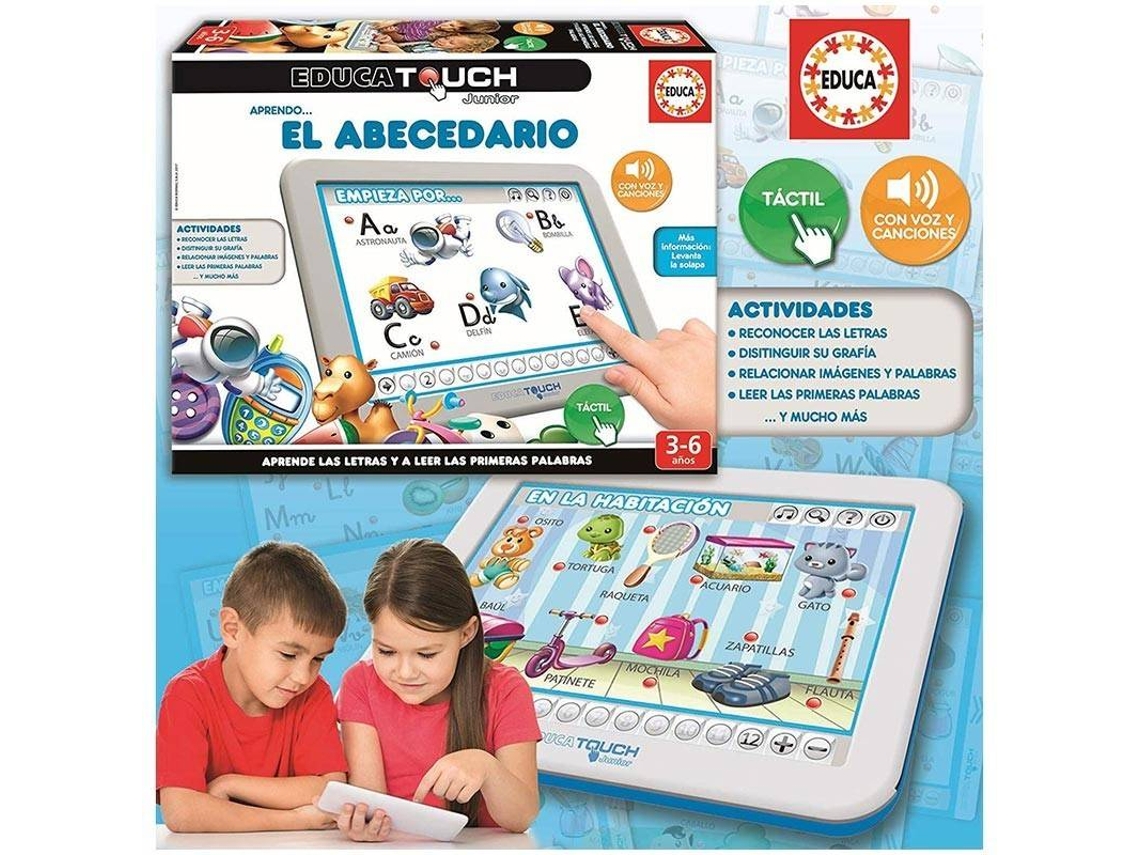 Juego Educativo EDUCA Touch Junior Aprendo El Abecedario (Edad Mínima Recomendada: 3años)