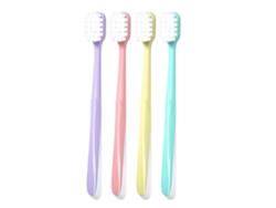 4 cepillos de dientes portátiles DIGITALLAB para mujer para viajes