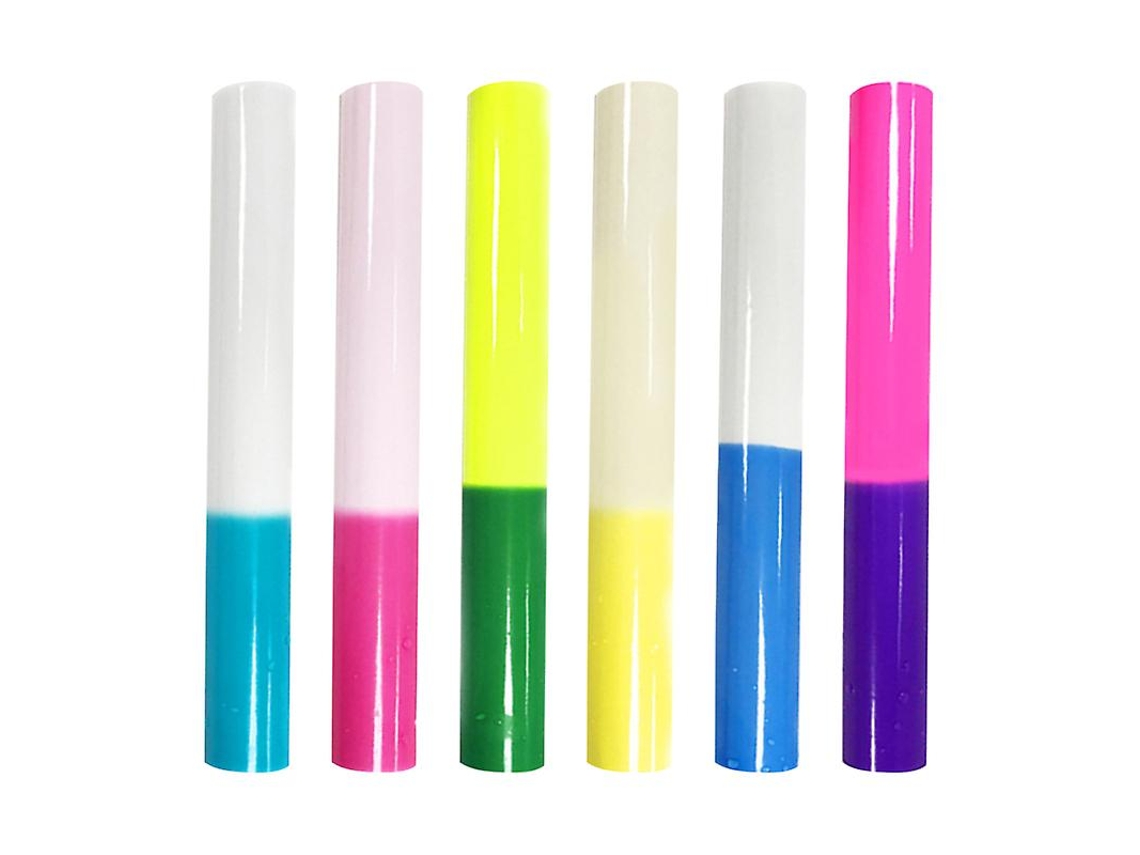 6 piezas Vinilo de color que cambia en frío ALLINLESS