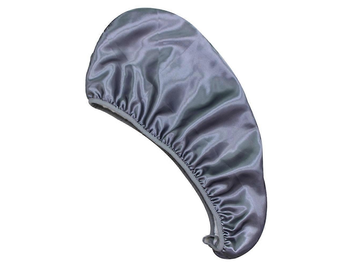 Gorro de ducha de secado rápido con doble capa de satén y lana coral, absorbente e ideal para la ducha. Rosewell