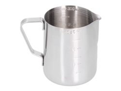 Jarra espumadora de leche de acero inoxidable con báscula para café de 350 ml.