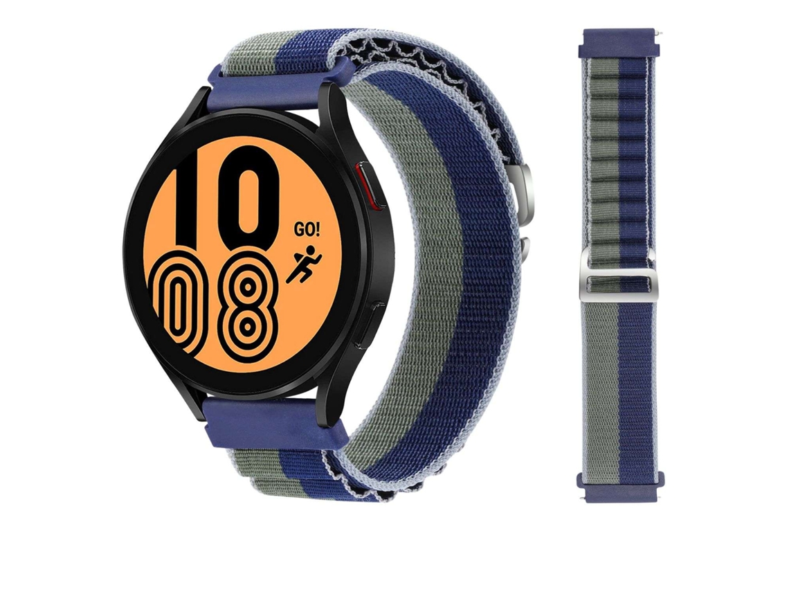 Correa Alpine G-Hook Ajustable Samsung Galaxy Watch 3 Bluetooth 41Mm Verde y Azul