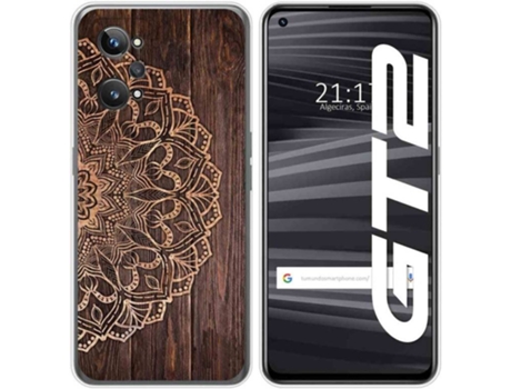 Carcasa para Realme GT 2 5G TUMUNDOSMARTPHONE Dibujos Madera 06 Multicolor